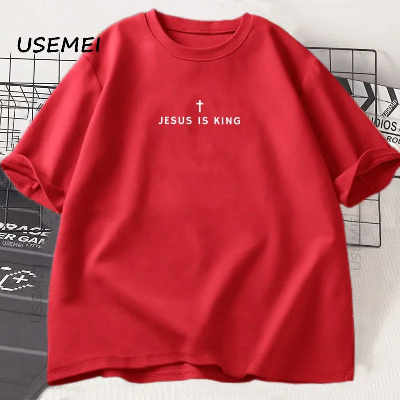 Jesus Is King Christian Tee