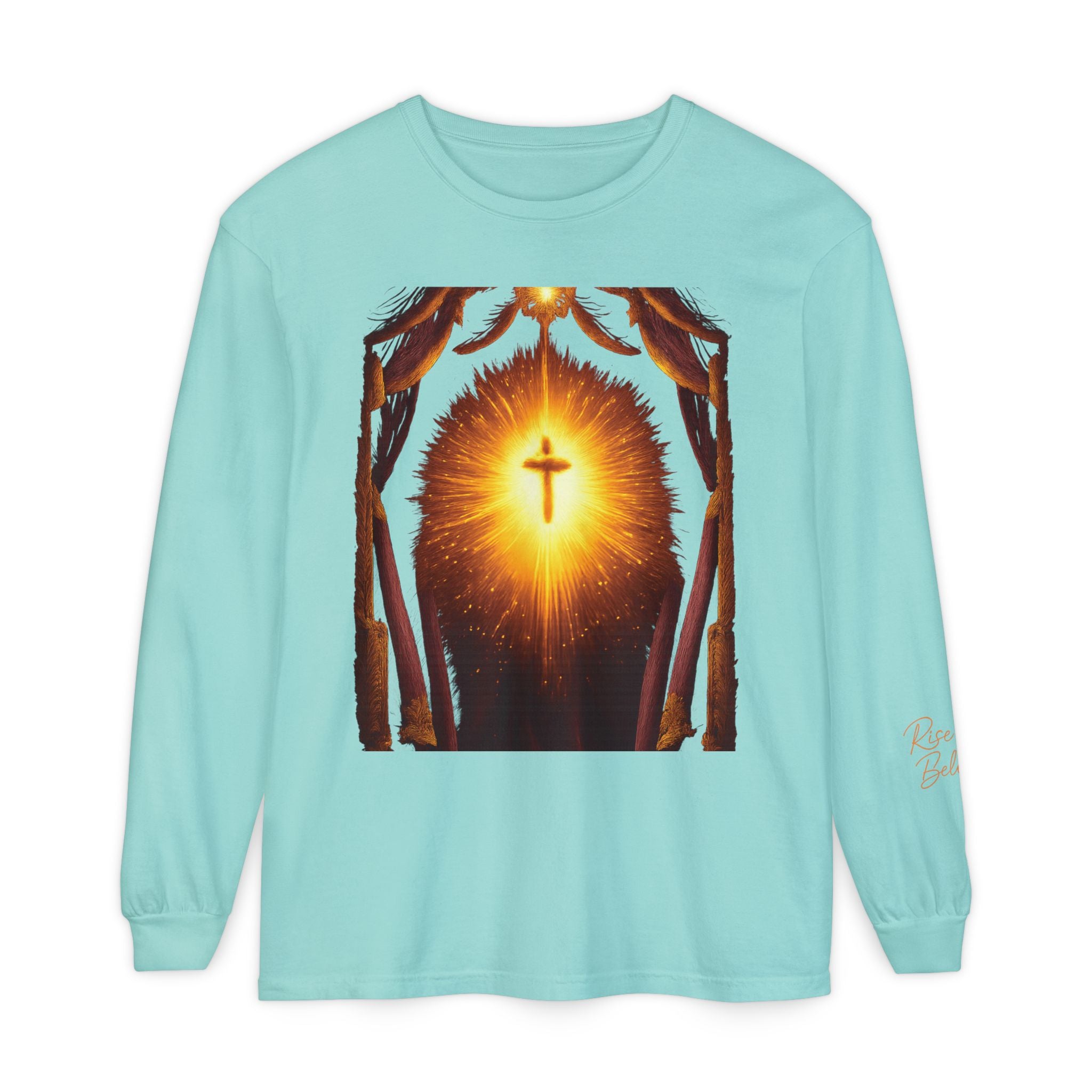 Unisex Garment-dyed Long Sleeve T-Shirt