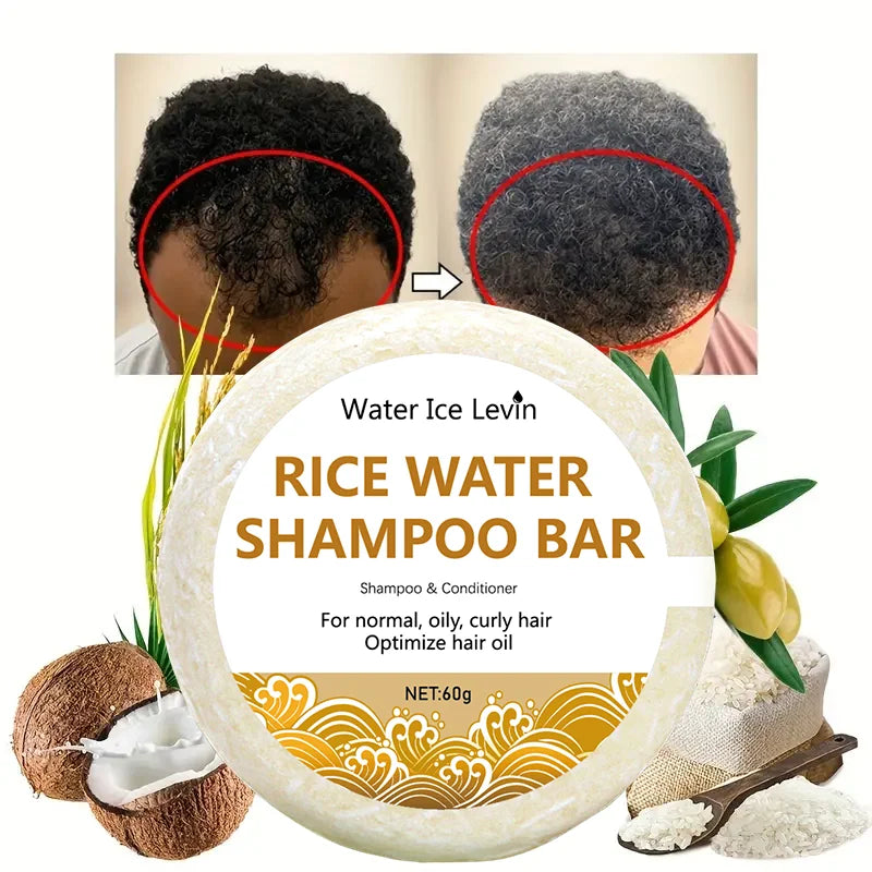 Hair Growth Rice Water Shampoo Bar