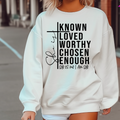 She Is - Faith-Based Sweatshirt