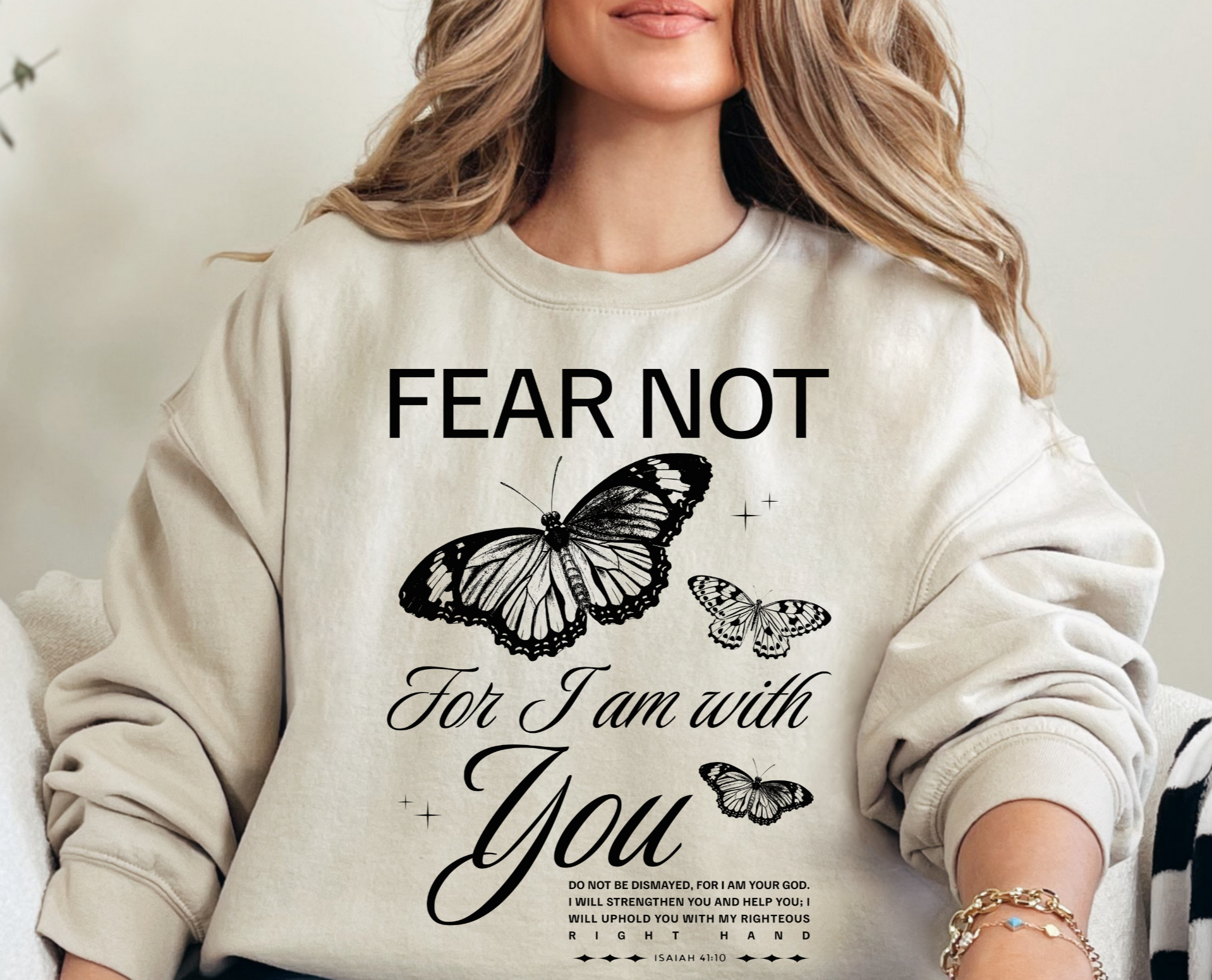 Fear Not - Faith-Based Sweatshirt
