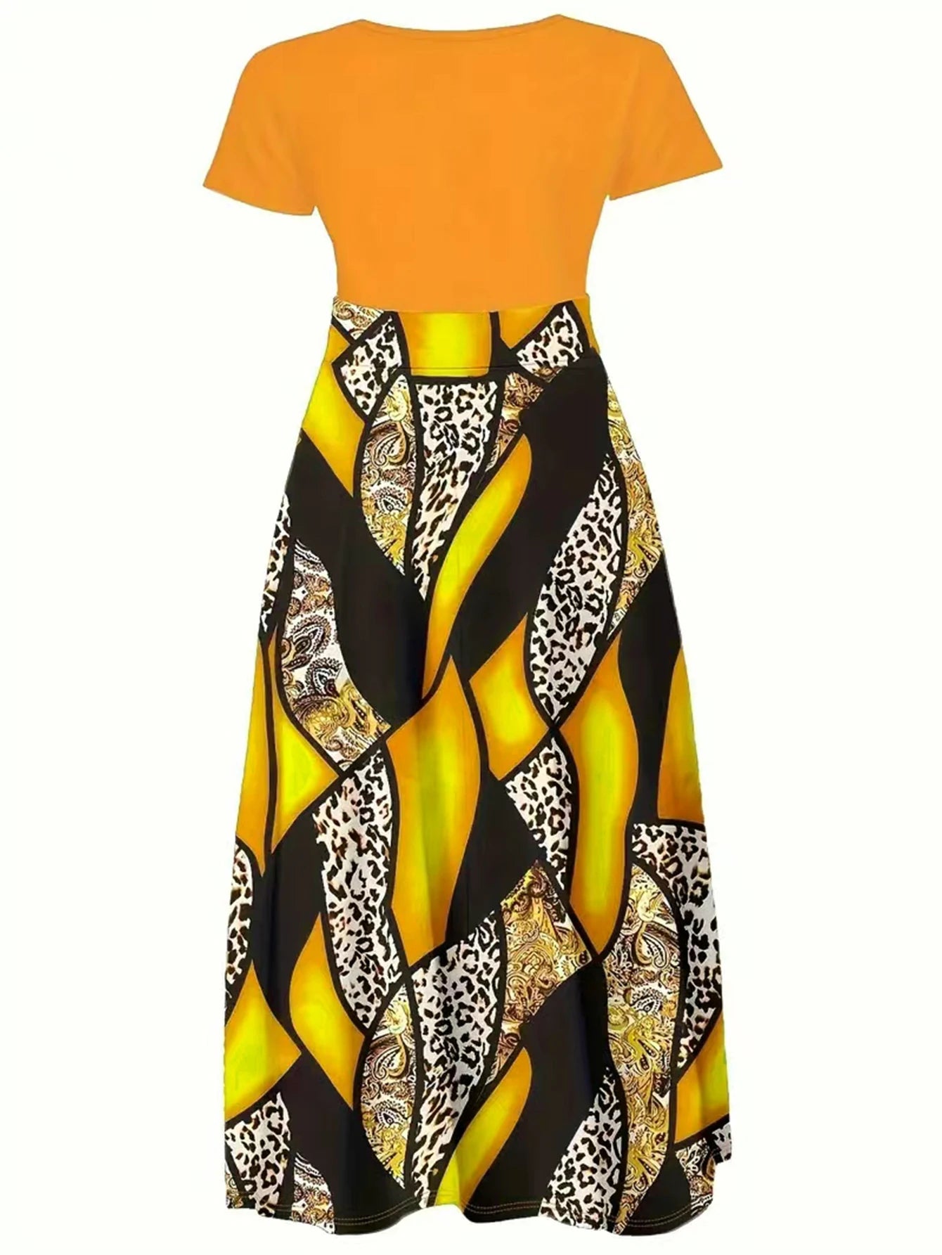 Faith Print Casual Dress