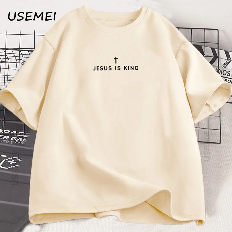Jesus Is King Christian Tee