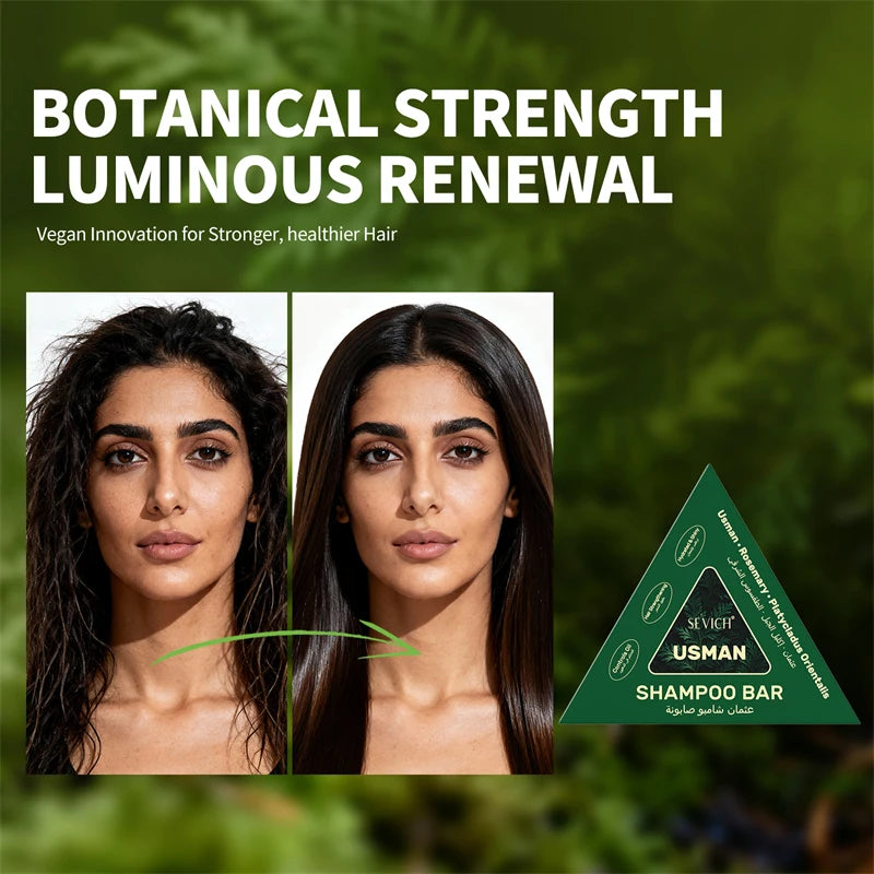 Herbal Hair Growth Shampoo Bar – Stronger Roots, Healthier Hair (120g)
