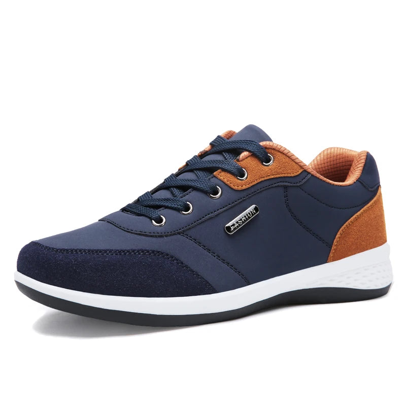 YRZL Men’s Leather Sneakers